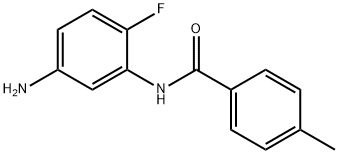 N-(5-Amino-2-fluorophenyl)-4-methylbenzamide Struktur