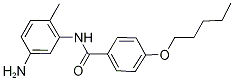 N-(5-Amino-2-methylphenyl)-4-(pentyloxy)benzamide Struktur