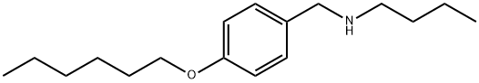 N-[4-(Hexyloxy)benzyl]-1-butanamine Struktur