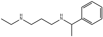 N1-Ethyl-N3-(1-phenylethyl)-1,3-propanediamine Struktur