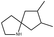 7,8-dimethyl-1-azaspiro[4.4]nonane hydrochloride Struktur