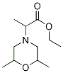 ethyl 2-(2,6-dimethylmorpholin-4-yl)propanoate Struktur