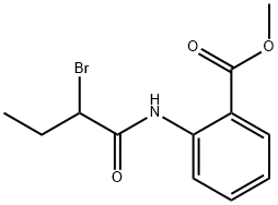 methyl 2-[(2-bromobutanoyl)amino]benzoate Struktur