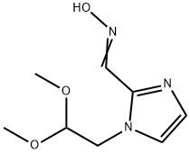 1-(2,2-dimethoxyethyl)-1H-imidazole-2-carbaldehyde oxime Struktur