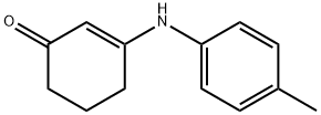 2-cyclohexen-1-one, 3-[(4-methylphenyl)amino]- Struktur