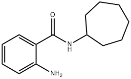 2-Amino-N-cycloheptylbenzamide Struktur