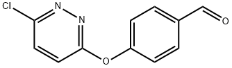 4-[(6-Chloropyridazin-3-yl)oxy]benzaldehyde Struktur