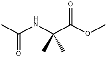 Methyl N-acetyl-2-methylalaninate Struktur