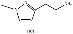 3-Aminoethyl-1-methylpyrazole dihydrochloride Struktur