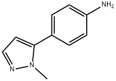 4-(2-Methyl-2H-pyrazol-3-yl)-phenylamine Struktur