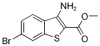 Methyl 3-amino-6-bromobenzo[b]thiophene-2-carboxylate Struktur