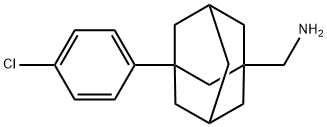 3-(4-CHLOROPHENYL)-1-ADAMANTYL]METHYLAMINE Struktur