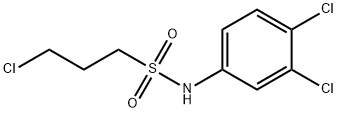 3-chloro-N-(3,4-dichlorophenyl)-1-propanesulfonamide Struktur