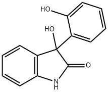 3-hydroxy-3-(2-hydroxyphenyl)-1,3-dihydro-2H-indol-2-one Struktur