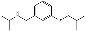 N-(3-Isobutoxybenzyl)-2-propanamine Struktur