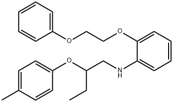 N-[2-(4-Methylphenoxy)butyl]-2-(2-phenoxyethoxy)aniline Struktur