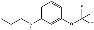 N-propyl-3-(trifluoromethoxy)aniline Struktur