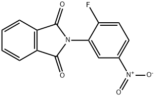 2-{2-fluoro-5-nitrophenyl}-1H-isoindole-1,3(2H)-dione Struktur