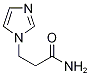 3-(1H-imidazol-1-yl)propanamide Struktur