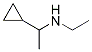 (1-cyclopropylethyl)ethylamine Struktur