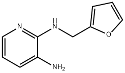 N2-(2-Furylmethyl)-2,3-pyridinediamine Struktur