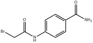 4-[(2-Bromoacetyl)amino]benzamide Struktur