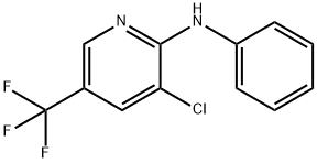 3-Chloro-N-phenyl-5-(trifluoromethyl)-2-pyridinamine Struktur