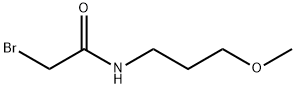 2-Bromo-N-(3-methoxypropyl)acetamide Struktur