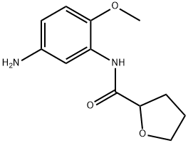 N-(5-Amino-2-methoxyphenyl)tetrahydro-2-furancarboxamide Struktur