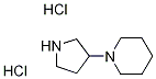 1-(3-Pyrrolidinyl)piperidine dihydrochloride Struktur