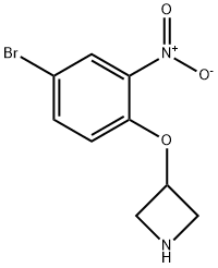 3-(4-Bromo-2-nitrophenoxy)azetidine Struktur