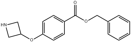 Benzyl 4-(3-azetidinyloxy)benzoate Struktur