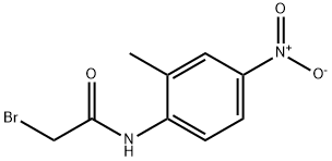 2-Bromo-N-(2-methyl-4-nitrophenyl)acetamide Struktur