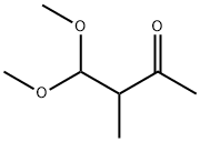 4,4-Dimethoxy-3-methylbutan-2-one Struktur