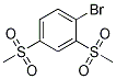 2,4-Bis(methylsulphonyl)bromobenzene Struktur