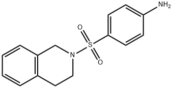 4-(3,4-DIHYDROISOQUINOLIN-2(1H)-YLSULFONYL)ANILINE Struktur