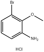 3-CHLORO-2-METHOXYANILINE HYDROCHLORIDE Struktur