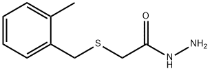 2-[(2-METHYLBENZYL)THIO]ACETOHYDRAZIDE Struktur