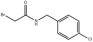 2-BROMO-N-(4-CHLOROBENZYL)-ACETAMIDE Struktur