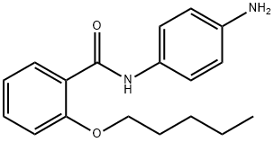 N-(4-Aminophenyl)-2-(pentyloxy)benzamide Struktur