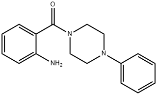 2-[(4-phenylpiperazin-1-yl)carbonyl]aniline Struktur