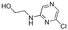 2-[(6-Chloro-2-pyrazinyl)amino]-1-ethanol Struktur