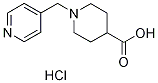 1-Pyridin-4-ylmethyl-piperidine-4-carboxylic acidhydrochloride Struktur