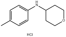 (4-methylphenyl)tetrahydro-2H-pyran-4-ylamine Struktur