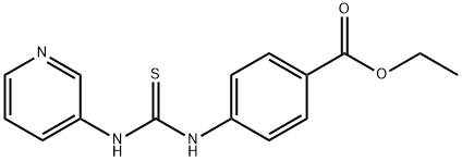 Ethyl 4-{[(pyridin-3-yl)carbamothioyl]amino}-benzoate Struktur