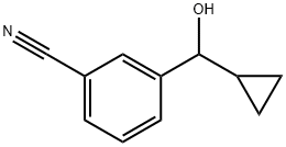 3-[Cyclopropyl(hydroxy)methyl]benzonitrile