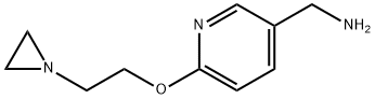 [6-(2-aziridin-1-ylethoxy)pyridin-3-yl]methylamine Struktur