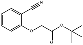 tert-butyl 2-(2-cyanophenoxy)acetate Struktur