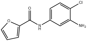 N-(3-Amino-4-chlorophenyl)-2-furamide Struktur