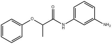 N-(3-Aminophenyl)-2-phenoxypropanamide Struktur